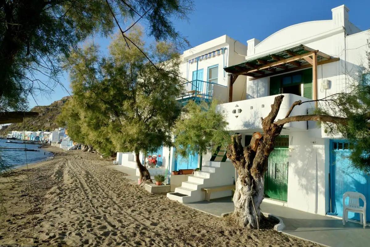 Milos Apartments Kardapis Ground Floor Klima  Dış mekan fotoğraf